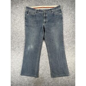 Hiltl Jeans Mens 42x32 Blue Relax Fit Denim Stretch Made in Romania Straight Leg